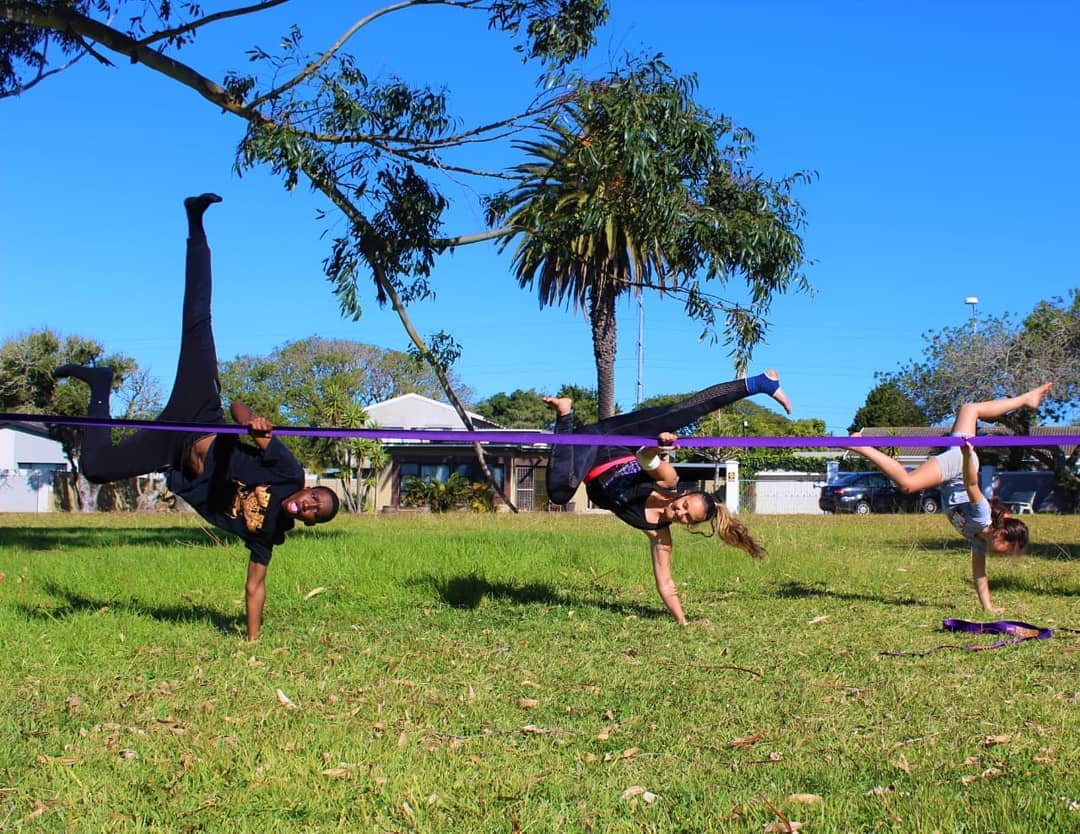 Partner acrobatics
